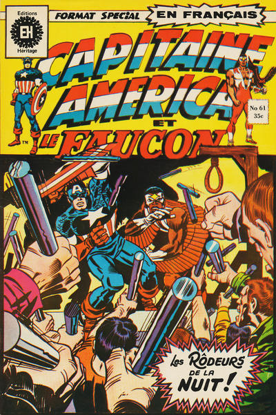 Cover for Capitaine America (Editions Héritage, 1970 series) #61