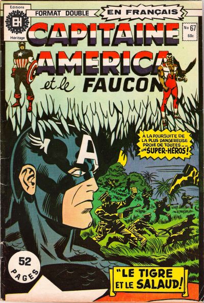Cover for Capitaine America (Editions Héritage, 1970 series) #67