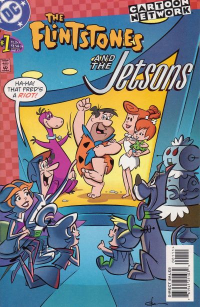 Cover for The Flintstones and the Jetsons (DC, 1997 series) #1 [Direct Sales]