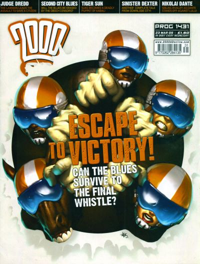 Cover for 2000 AD (Rebellion, 2001 series) #1431