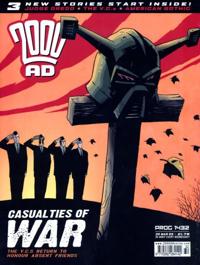 Cover for 2000 AD (Rebellion, 2001 series) #1432