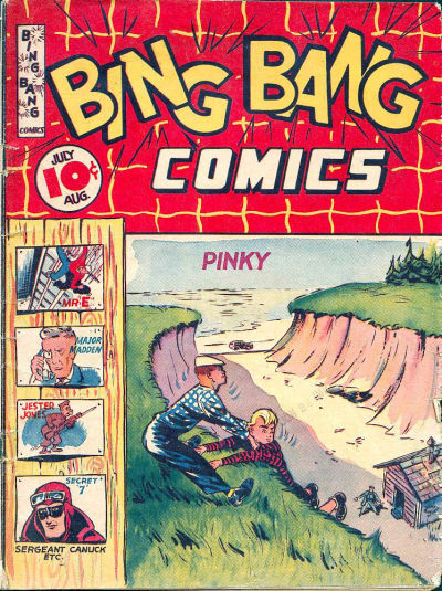 Cover for Bing Bang Comics (Maple Leaf Publishing, 1941 series) #v1#5