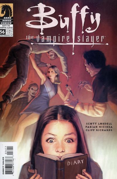 Cover for Buffy the Vampire Slayer (Dark Horse, 1998 series) #56 [Art Cover]
