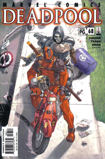 Cover for Deadpool (Marvel, 1997 series) #68 [Direct Edition]