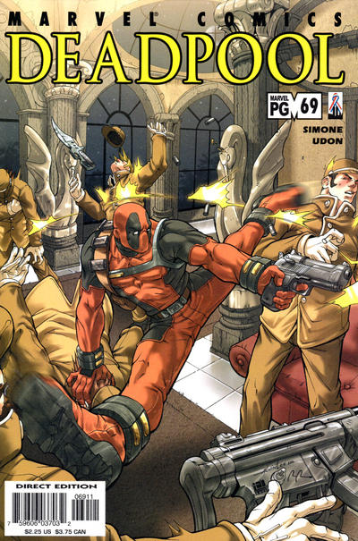 Cover for Deadpool (Marvel, 1997 series) #69 [Direct Edition]