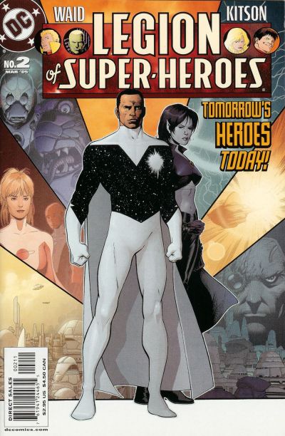 Cover for Legion of Super-Heroes (DC, 2005 series) #2