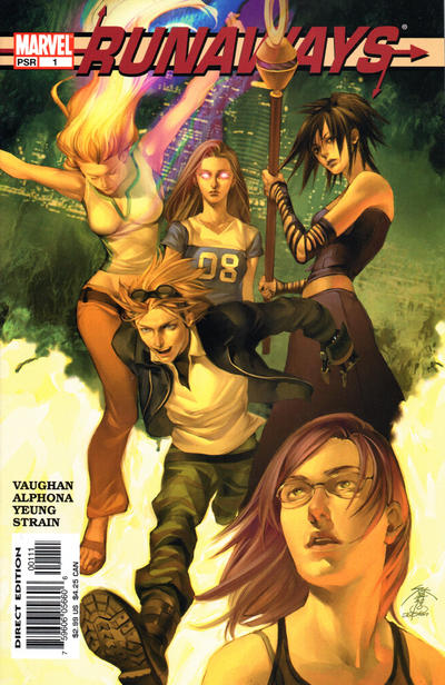 Cover for Runaways (Marvel, 2005 series) #1 [Cover A]