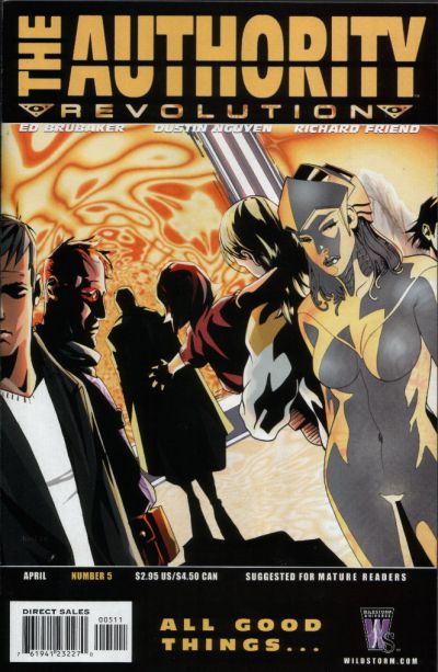 Cover for The Authority: Revolution (DC, 2004 series) #5