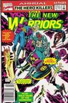 Cover for The New Warriors Annual (Marvel, 1991 series) #2 [Newsstand]