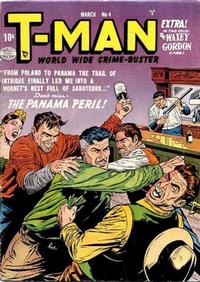 Cover for T-Man (Quality Comics, 1951 series) #4