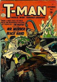 Cover Thumbnail for T-Man (Quality Comics, 1951 series) #7