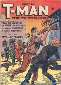 Cover Thumbnail for T-Man (Quality Comics, 1951 series) #9