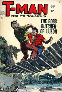 Cover Thumbnail for T-Man (Quality Comics, 1951 series) #10