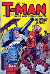 Cover Thumbnail for T-Man (Quality Comics, 1951 series) #23