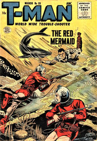 Cover Thumbnail for T-Man (Quality Comics, 1951 series) #33
