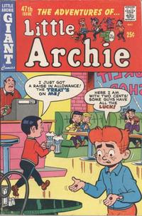 Cover Thumbnail for The Adventures of Little Archie (Archie, 1961 series) #47