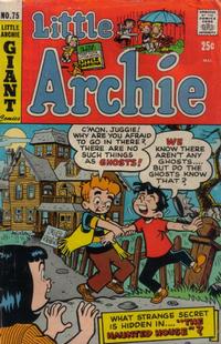 Cover Thumbnail for Little Archie (Archie, 1969 series) #75