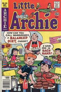 Cover for Little Archie (Archie, 1969 series) #123