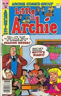 Cover for Little Archie (Archie, 1969 series) #160