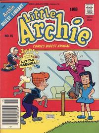 Cover Thumbnail for Little Archie Comics Digest Annual Magazine (Archie, 1979 series) #15