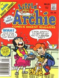 Cover Thumbnail for Little Archie Comics Digest Magazine (Archie, 1985 series) #29