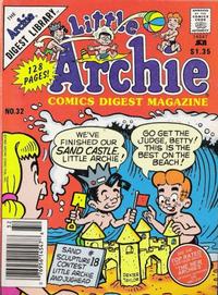 Cover Thumbnail for Little Archie Comics Digest Magazine (Archie, 1985 series) #32
