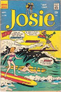 Cover for Josie (Archie, 1965 series) #36