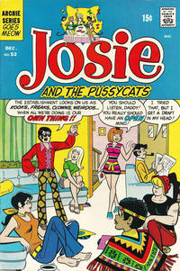 Cover Thumbnail for Josie and the Pussycats (Archie, 1969 series) #52