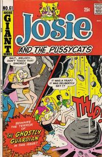 Cover Thumbnail for Josie and the Pussycats (Archie, 1969 series) #61