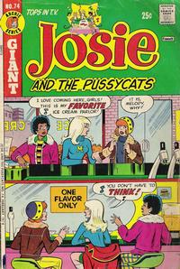 Cover Thumbnail for Josie and the Pussycats (Archie, 1969 series) #74