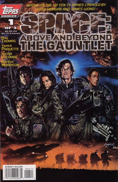 Cover for Space: Above And Beyond -- The Gauntlet (Topps, 1996 series) #1