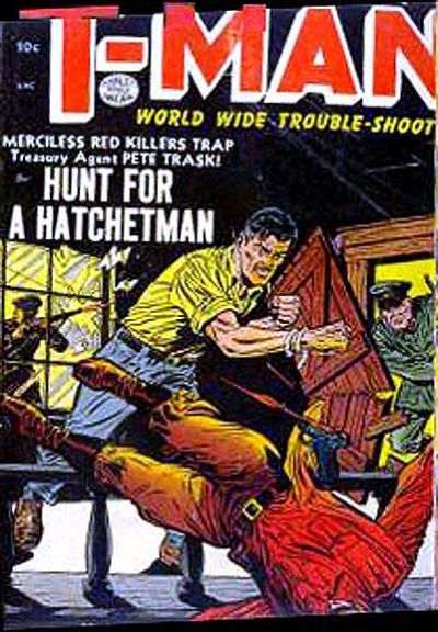 Cover for T-Man (Quality Comics, 1951 series) #16