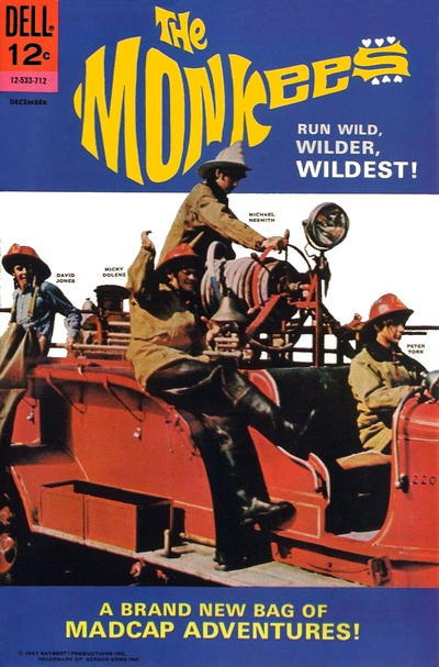 Cover for The Monkees (Dell, 1967 series) #7