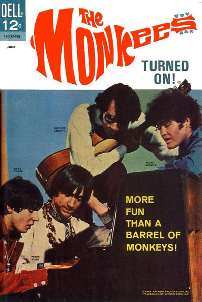 Cover for The Monkees (Dell, 1967 series) #12