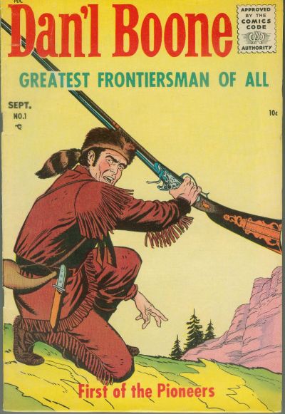 Cover for Dan'l Boone (Magazine Enterprises, 1955 series) #1