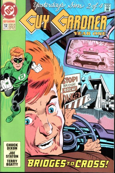 Cover for Guy Gardner (DC, 1992 series) #12 [Direct]