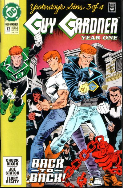 Cover for Guy Gardner (DC, 1992 series) #13