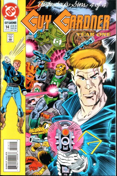 Cover for Guy Gardner (DC, 1992 series) #14