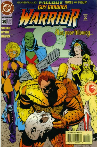 Cover for Guy Gardner: Warrior (DC, 1994 series) #20
