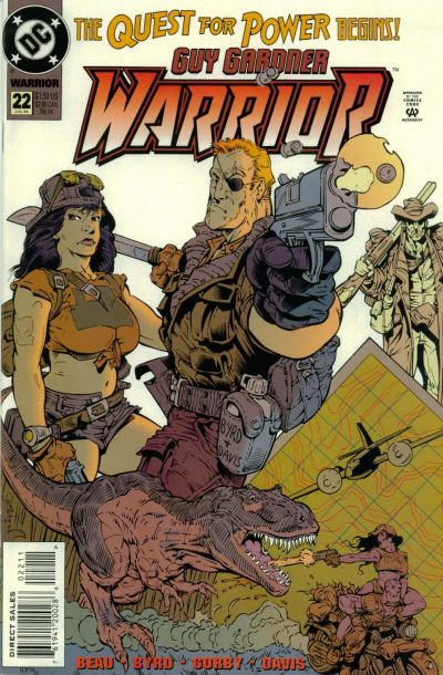 Cover for Guy Gardner: Warrior (DC, 1994 series) #22