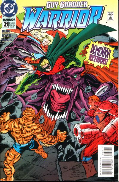 Cover for Guy Gardner: Warrior (DC, 1994 series) #31
