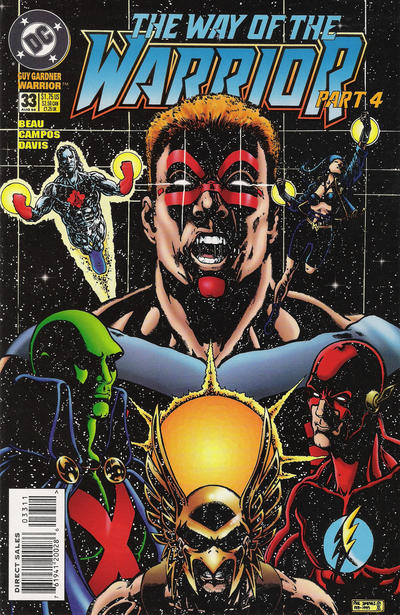 Cover for Guy Gardner: Warrior (DC, 1994 series) #33