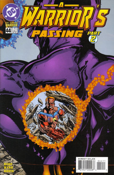 Cover for Guy Gardner: Warrior (DC, 1994 series) #44