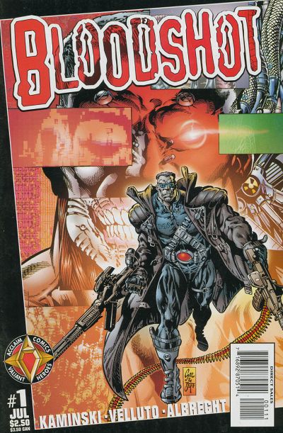 Cover for Bloodshot (Acclaim / Valiant, 1997 series) #1 [Regular Cover]