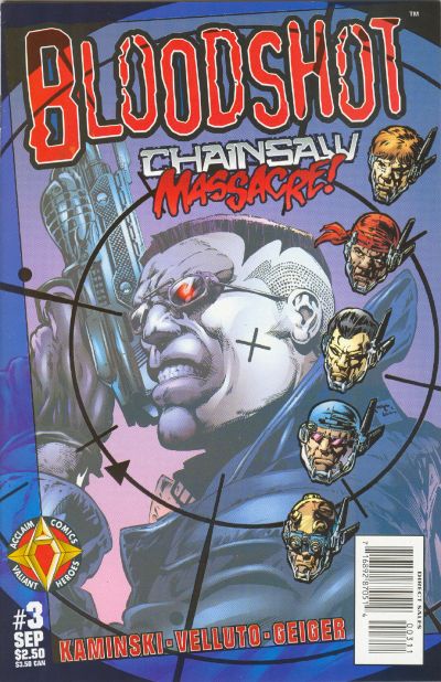 Cover for Bloodshot (Acclaim / Valiant, 1997 series) #3