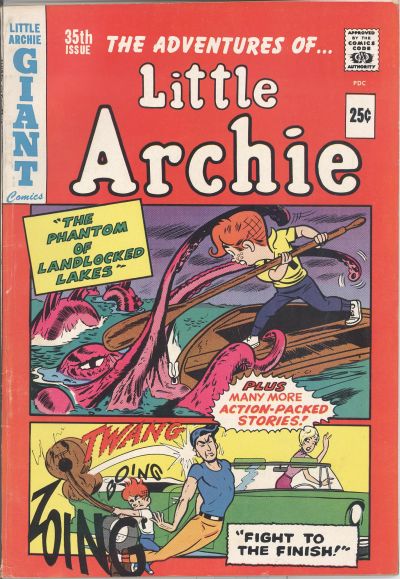 Cover for The Adventures of Little Archie (Archie, 1961 series) #35