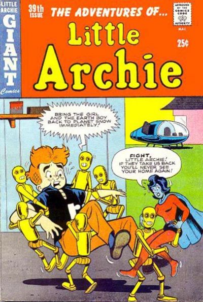 Cover for The Adventures of Little Archie (Archie, 1961 series) #39