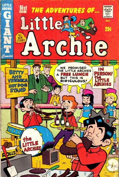 Cover for The Adventures of Little Archie (Archie, 1961 series) #51