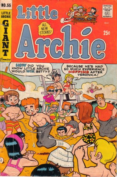 Cover for Little Archie (Archie, 1969 series) #55