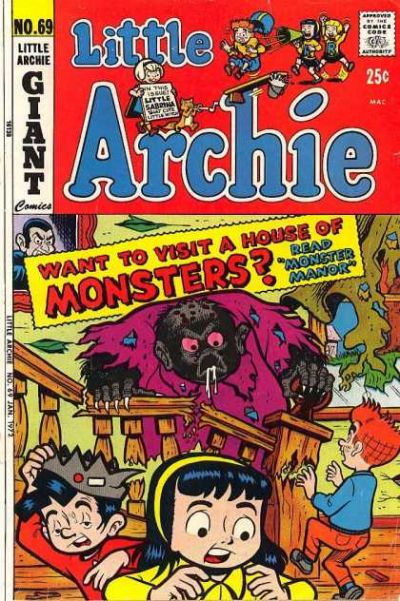 Cover for Little Archie (Archie, 1969 series) #69